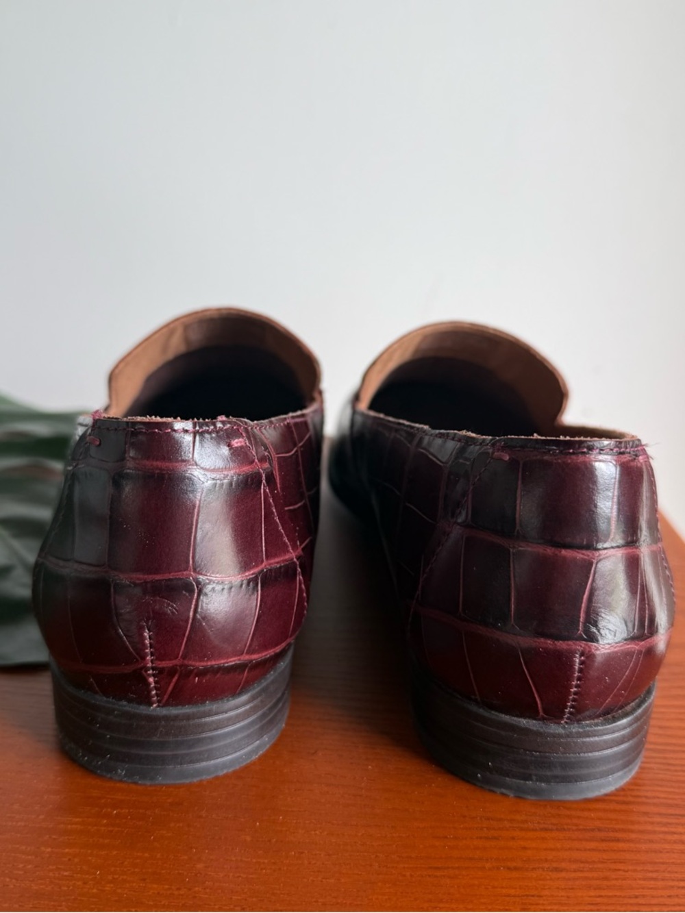 Rockport Woman's 9.5 Burgundy Perpetual
Penny Loafers - Picture 8 of 9